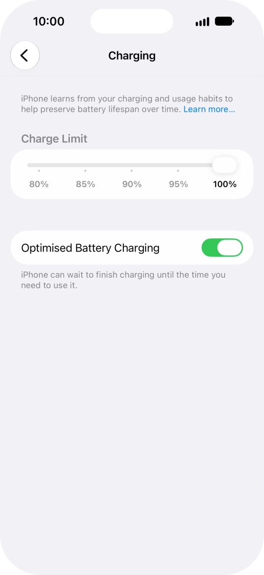 Press the indicator next to Press the indicator next to