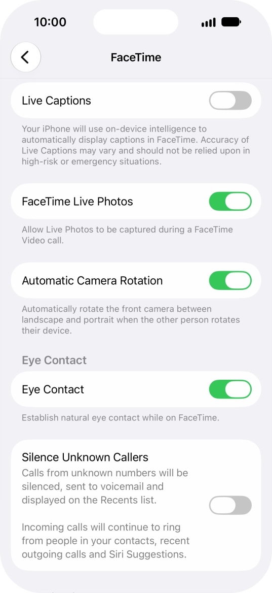 Press the indicator next to Press the indicator next to