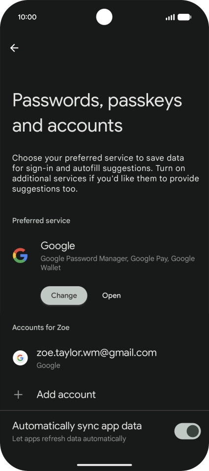 Slide your finger upwards starting from the bottom of the screen to return to the home screen.