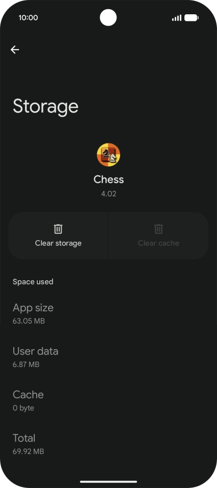 Slide your finger upwards starting from the bottom of the screen to return to the home screen.