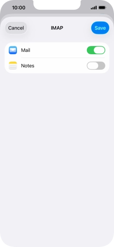 Press Save. Your email account has now been set up. To select more settings for incoming and outgoing server, proceed with the following steps.