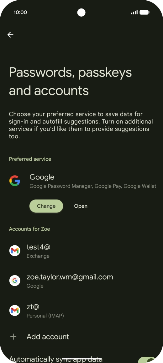 Slide your finger upwards starting from the bottom of the screen to return to the home screen.