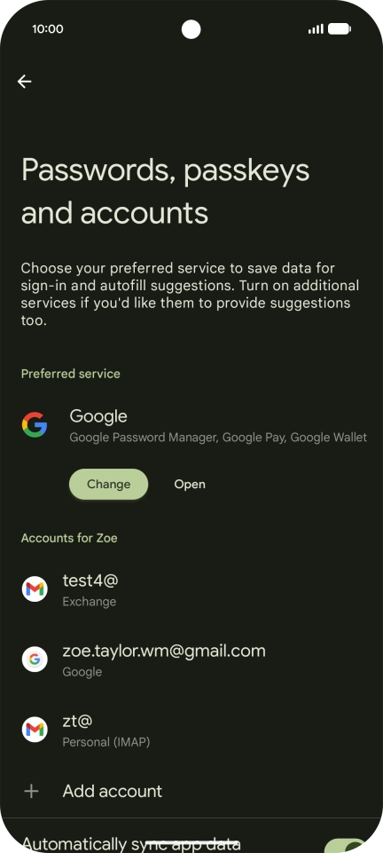 Slide your finger upwards starting from the bottom of the screen to return to the home screen.