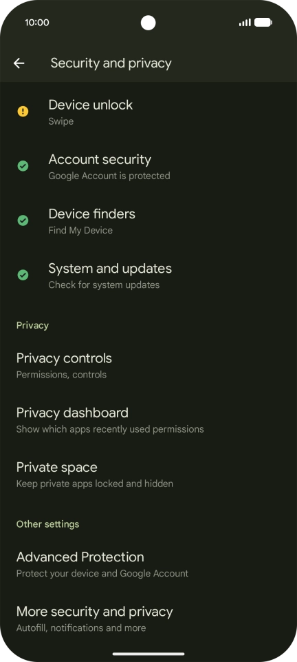 Press Device finders.