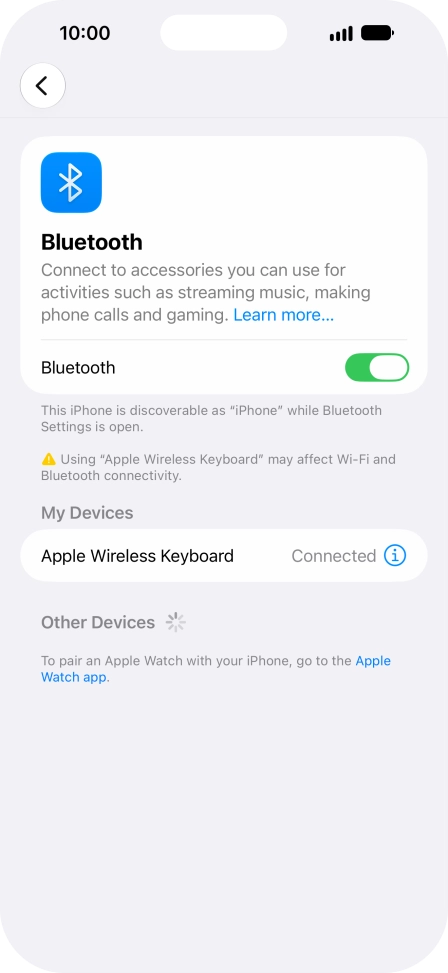 Slide your finger upwards starting from the bottom of the screen to return to the home screen.
