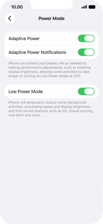 Slide your finger upwards starting from the bottom of the screen to return to the home screen.