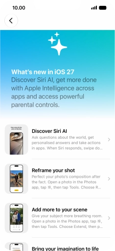 Slide your finger upwards starting from the bottom of the screen to return to the home screen.
