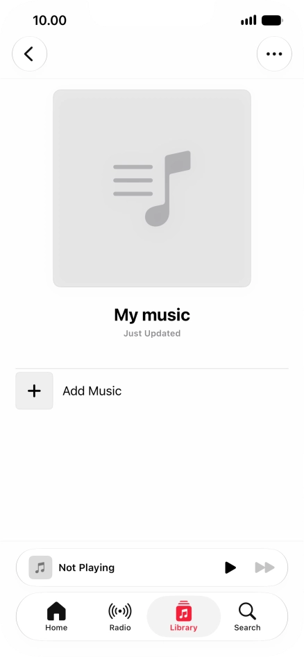 Press Add Music.
