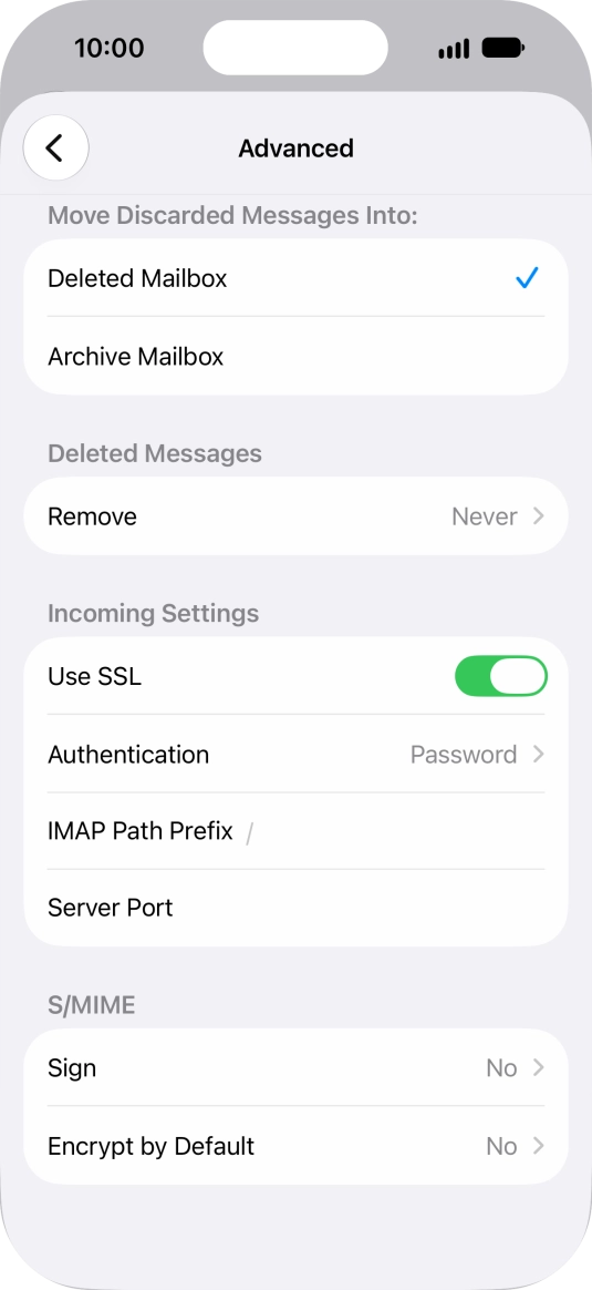Press Authentication.