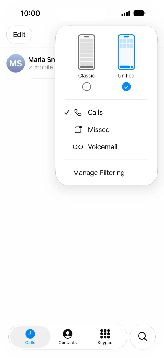 Press Voicemail.