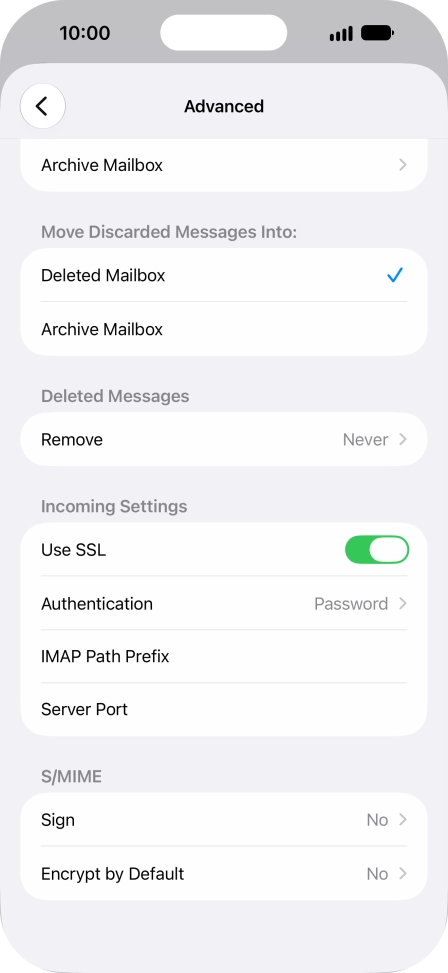Press Authentication.