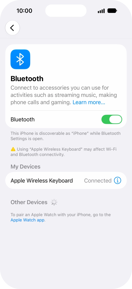 Slide your finger upwards starting from the bottom of the screen to return to the home screen.