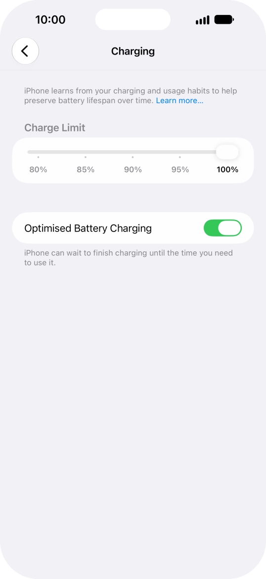 Press the indicator next to Press the indicator next to