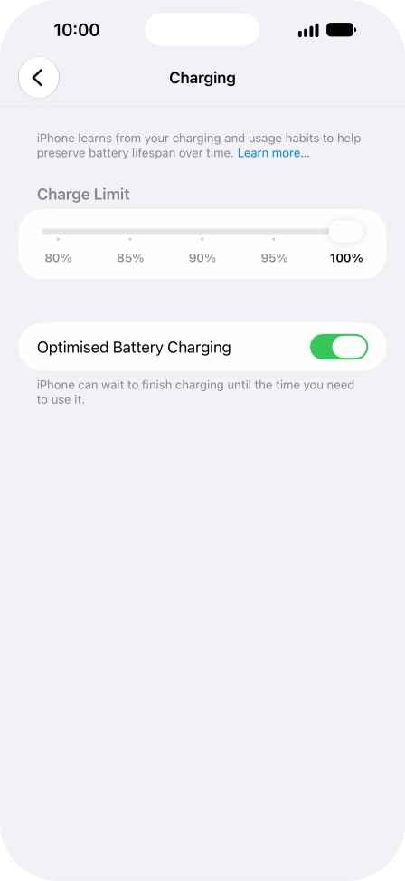Press the indicator next to Press the indicator next to