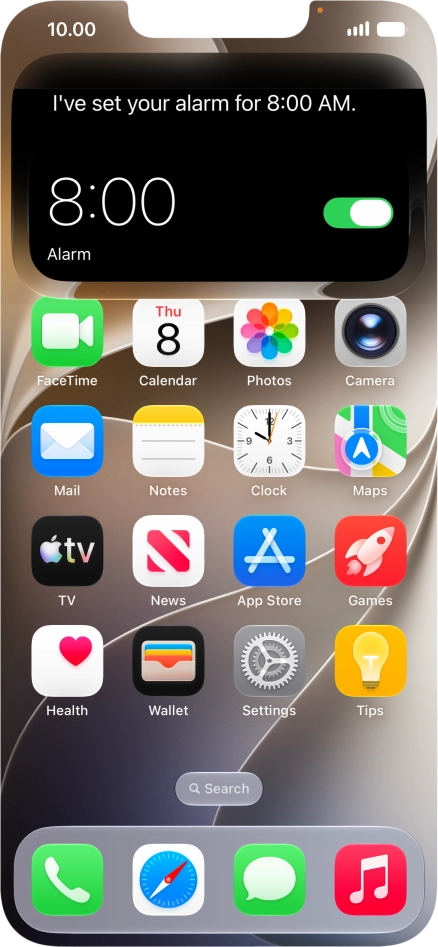 Say, in your own words, what you would like your phone to do, e.g.: OPEN CAMERA or SET AN ALARM. It's not necessary to use a specific command for each function. Say, in your own words, what you would like your phone to do, e.g.: OPEN CAMERA or SET AN ALARM. It's not necessary to use a specific command for each function.