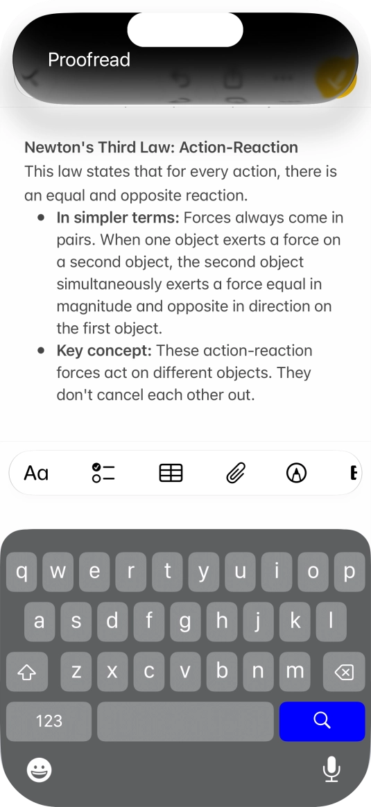 To check the text for grammatical and spelling errors, use the command “Proofread”. To check the text for grammatical and spelling errors, use the command “Proofread”.