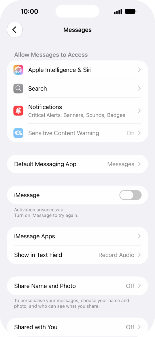 Press the indicator next to Press the indicator next to