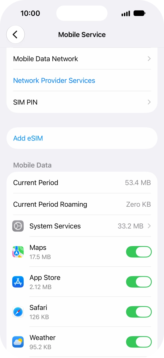 Press SIM PIN.