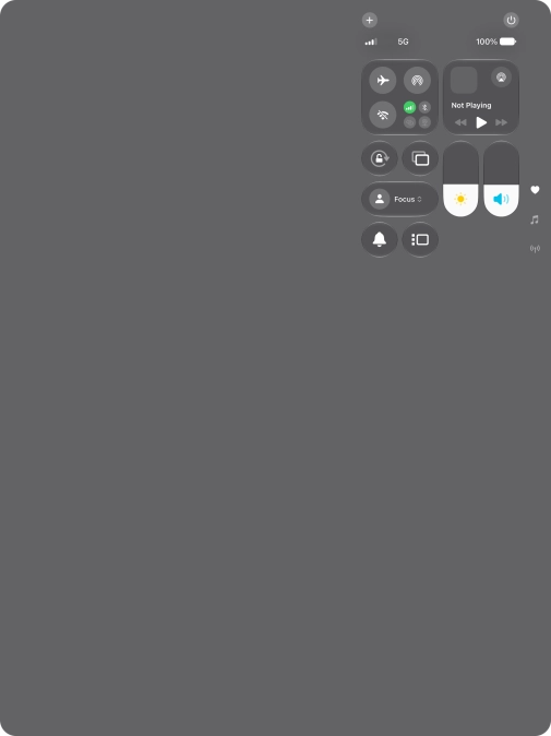 Press the sound mode icon to turn silent mode on or off. Press the sound mode icon to turn silent mode on or off.