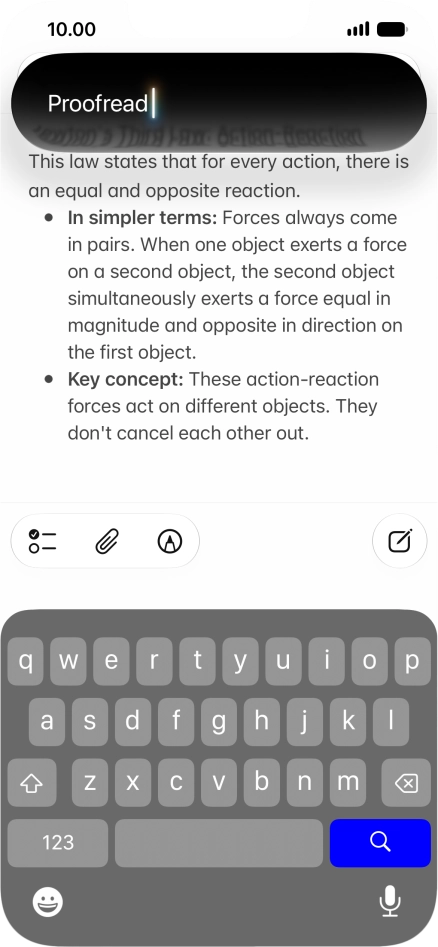 To check the text for grammatical and spelling errors, use the command “Proofread”. To check the text for grammatical and spelling errors, use the command “Proofread”.