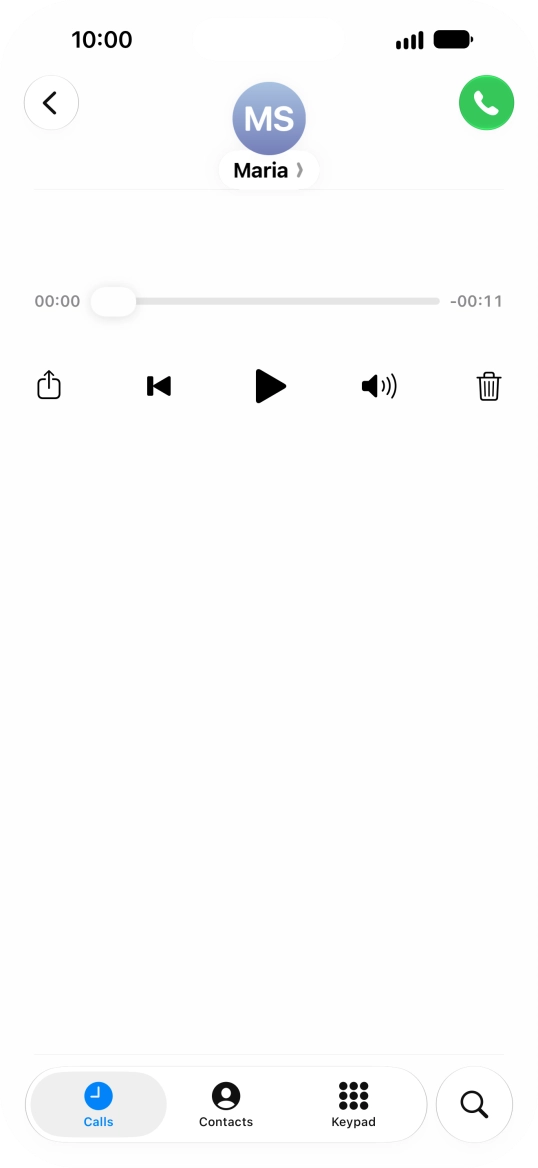 Press the play icon.