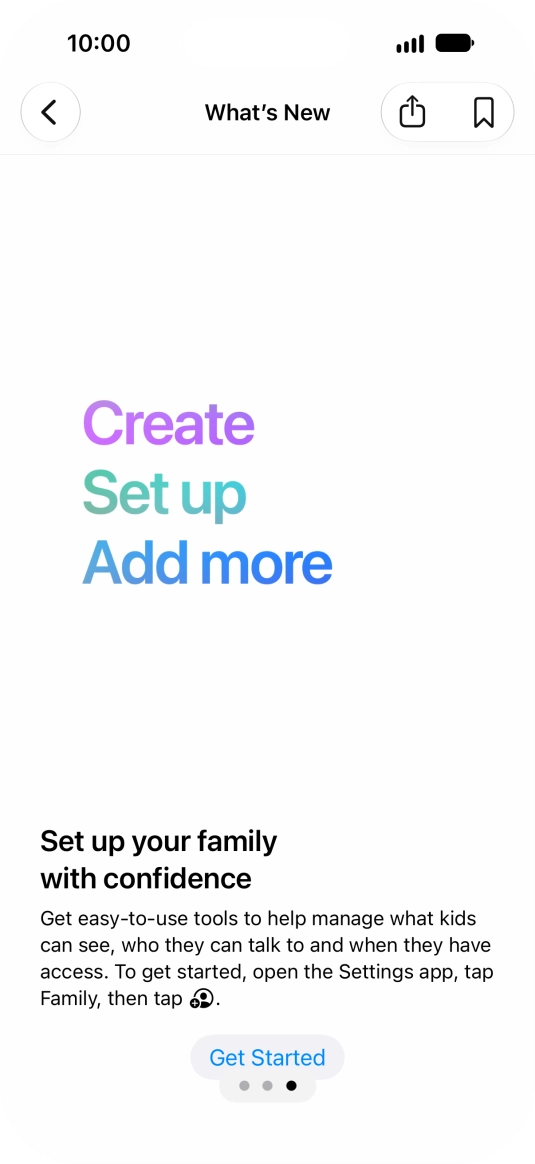 Slide your finger upwards starting from the bottom of the screen to return to the home screen.