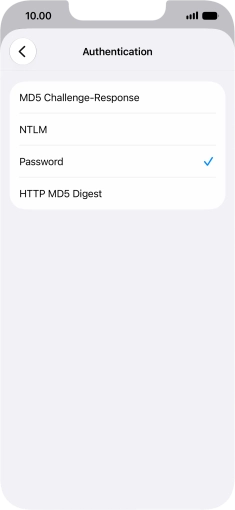 Press Password.