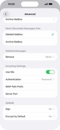Press Authentication.