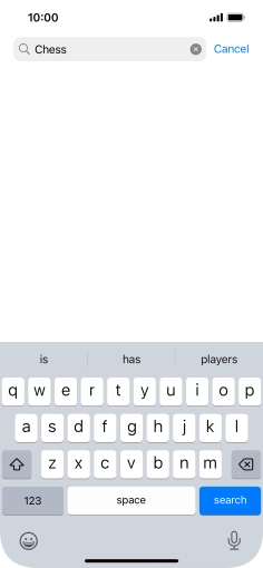 Press search.