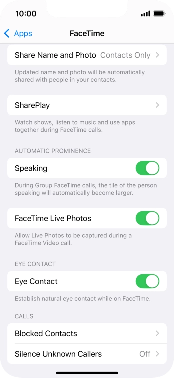 Press SharePlay.