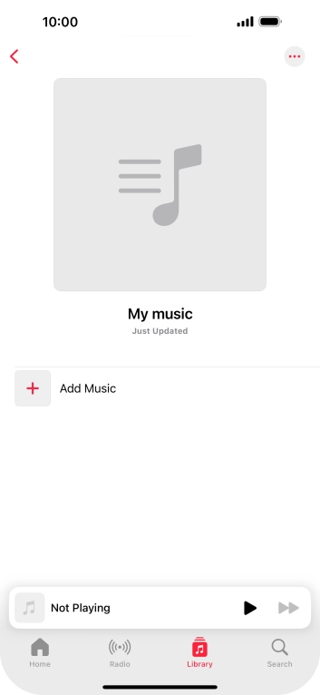 Press Add Music.