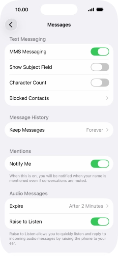 Slide your finger upwards starting from the bottom of the screen to return to the home screen.
