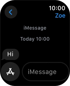 Press iMessage.