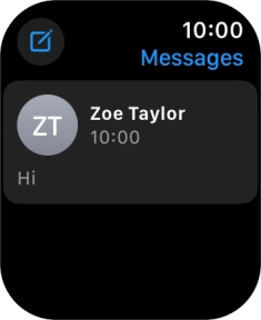 Press the required iMessage.