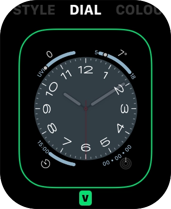 Press the Digital Crown twice to return to the home screen.