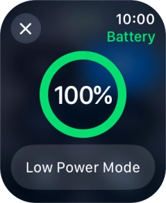 Press Low Power Mode.