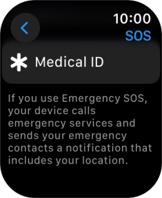 Press Medical ID.