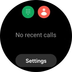 Press the keypad icon and key in the required number.