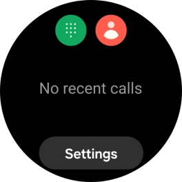 Press the keypad icon and key in the required number.