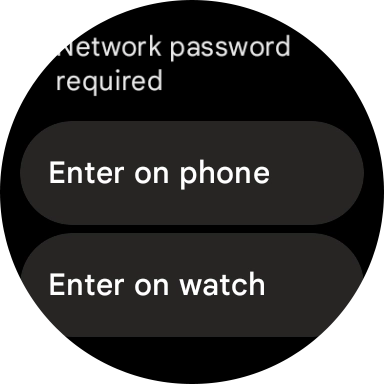 Press Enter on watch.