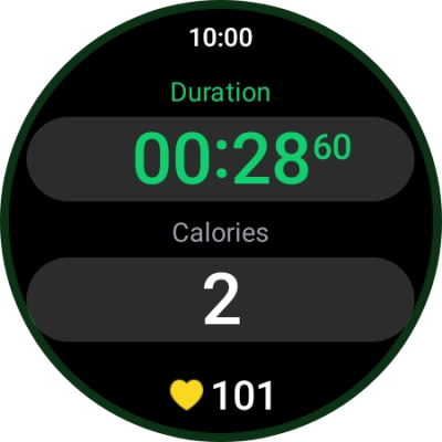 Slide your finger right starting from the left side of the screen.