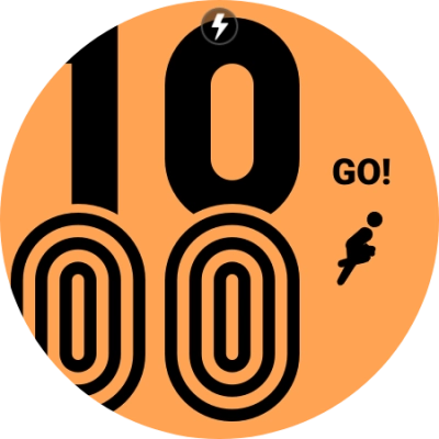 When the battery charging icon is displayed, charging is in progress.