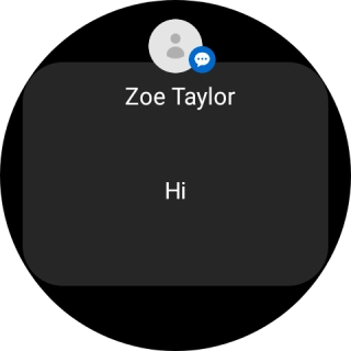 Press the required notification to open it.