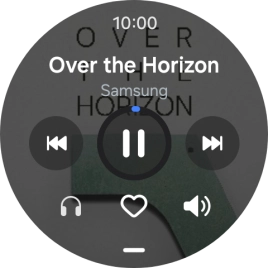 Press arrow right to go to the next audio file.