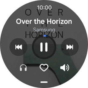 Press arrow right to go to the next audio file.