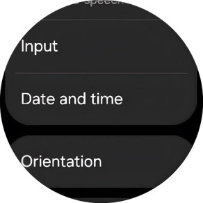 Press Date and time.