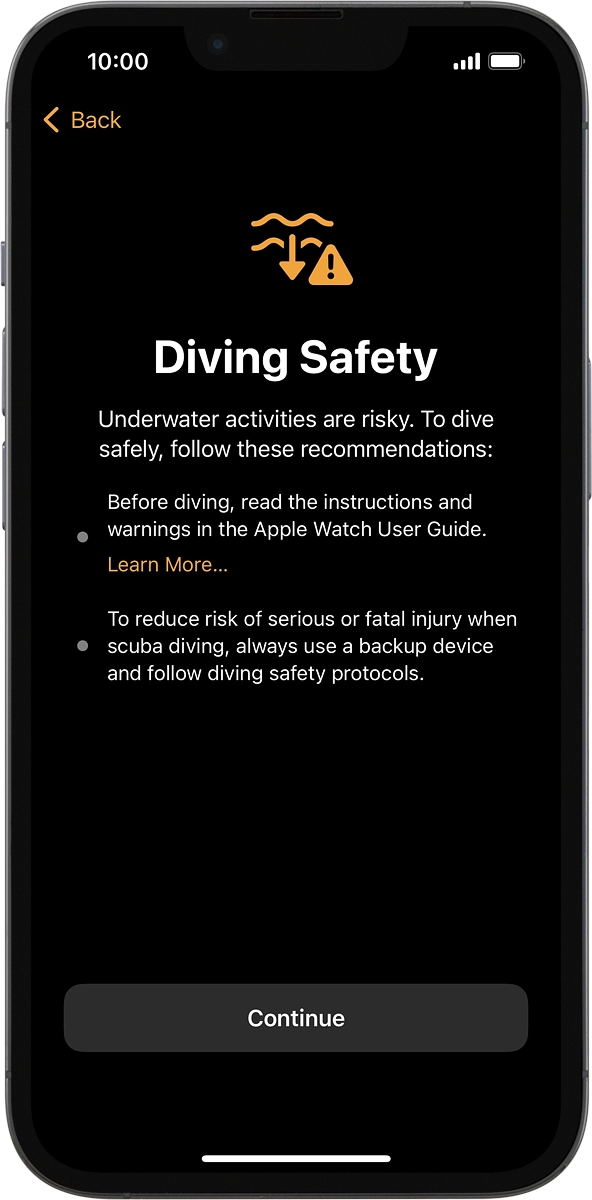 On your phone: Press Continue.
