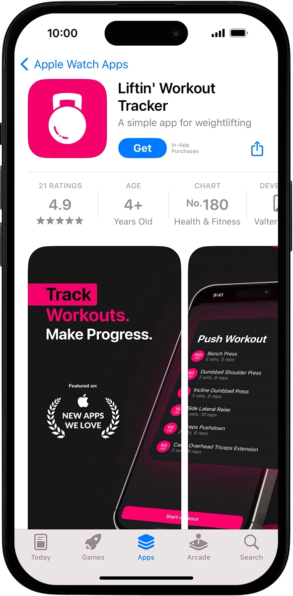On your phone: Press Get and follow the instructions on the screen to install the app.