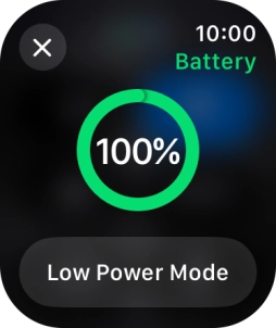 Press Low Power Mode.