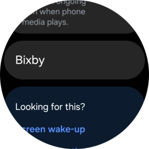 Press Bixby.